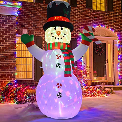 8 FT Inflatable Christmas Snowman T654898