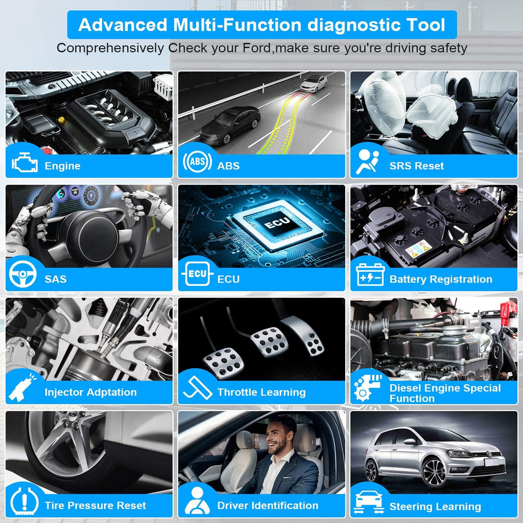 Full Systems OBD2 Scanner Code Reader for VAG After 1996 U12566