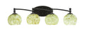 4 Light Bath Bar with Glass, Dark Granite Y34110