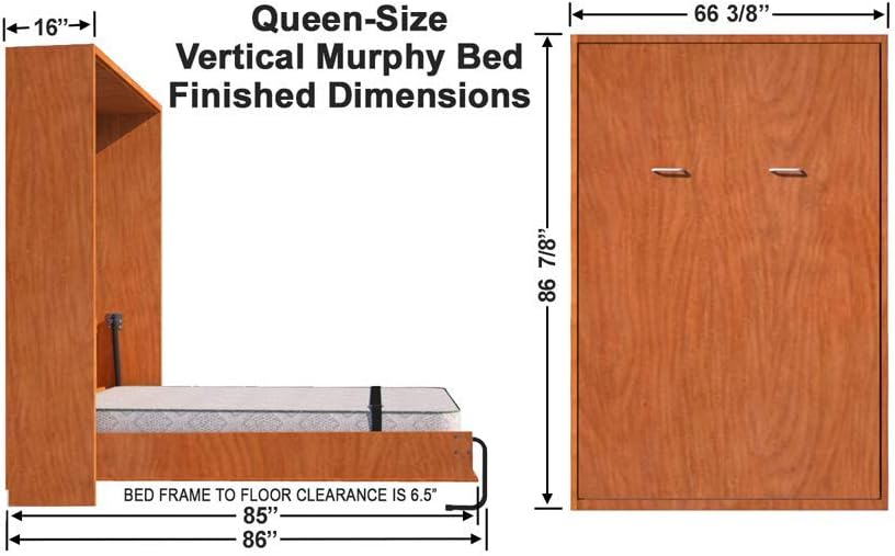 Queen Size Murphy Bed Hardware Kit N782003