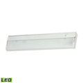 White LED Cabinet Light with Diffused Glass J284