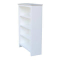 White 4 Shelves Bookcase O20150