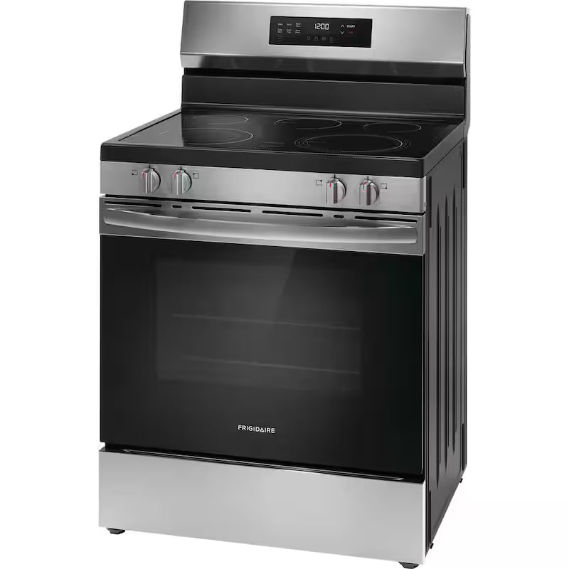 5 Element Freestanding Electric Range in Stainless Steel U25634