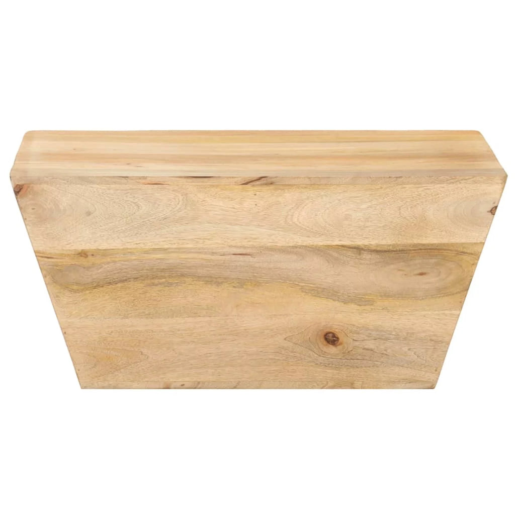 Wooden Mango Wood V-Shape Coffee Table J418301