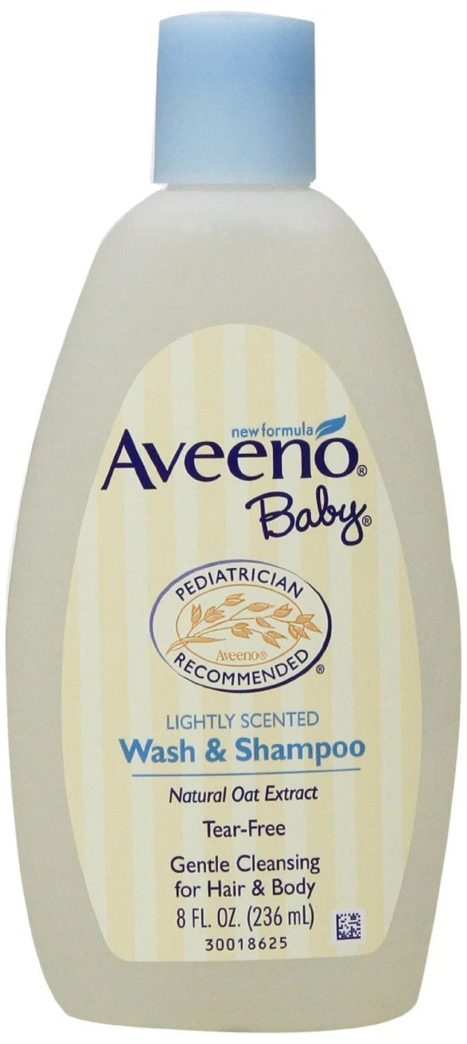 Baby Wash & Shampoo Oat Extract 8 Oz 4-Pack I1933