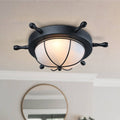 Nautical Flush Mount Ceiling Light H6128