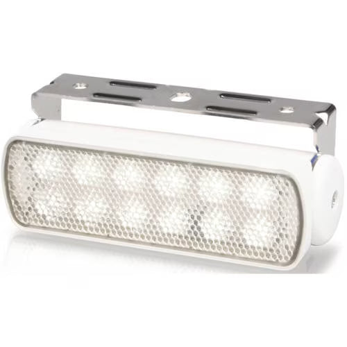 LED Deck Light with Spot Beam Pattern and White Housing G58623