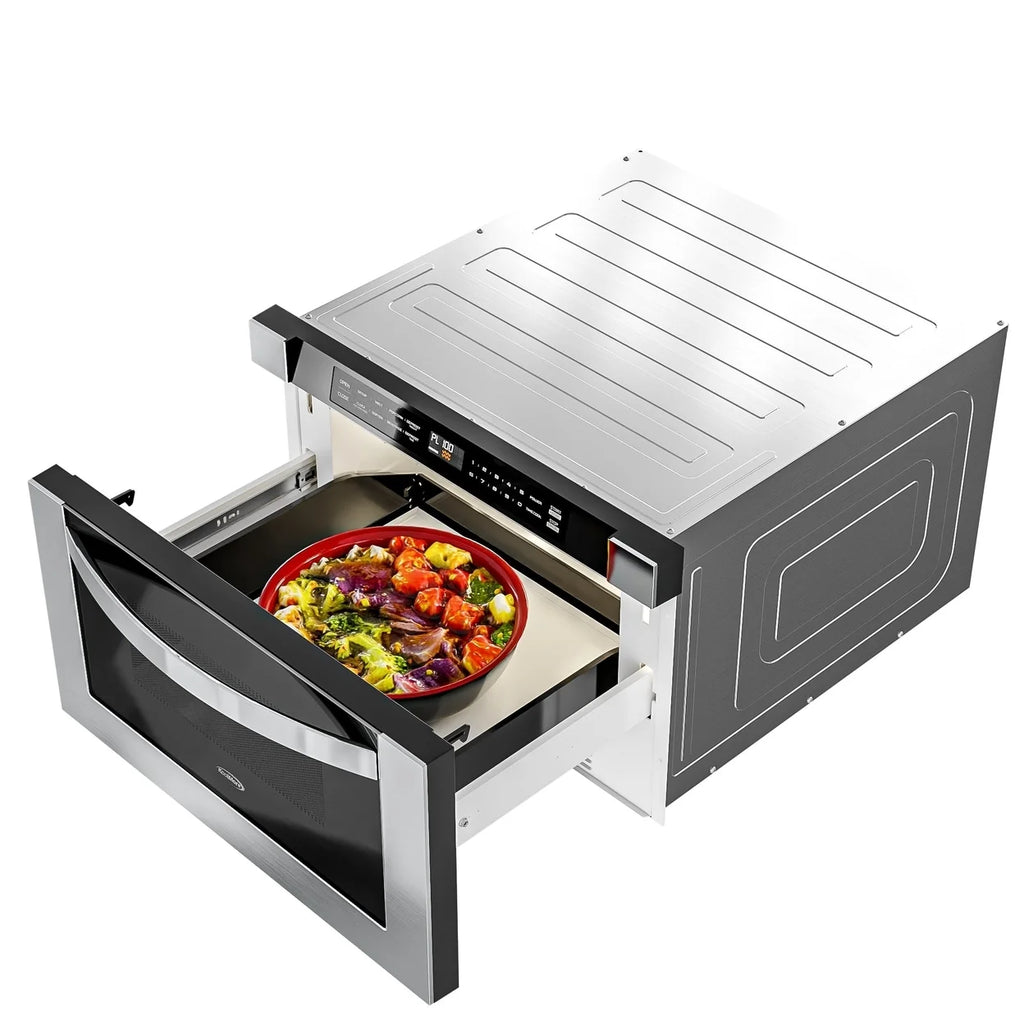 24 in. Stainless-Steel Microwave Drawer, 1.2 Cu. Ft. B114232