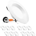 4.5x22 Remodel LED Retrofit Recessed Lighting Kit 4000K G82726