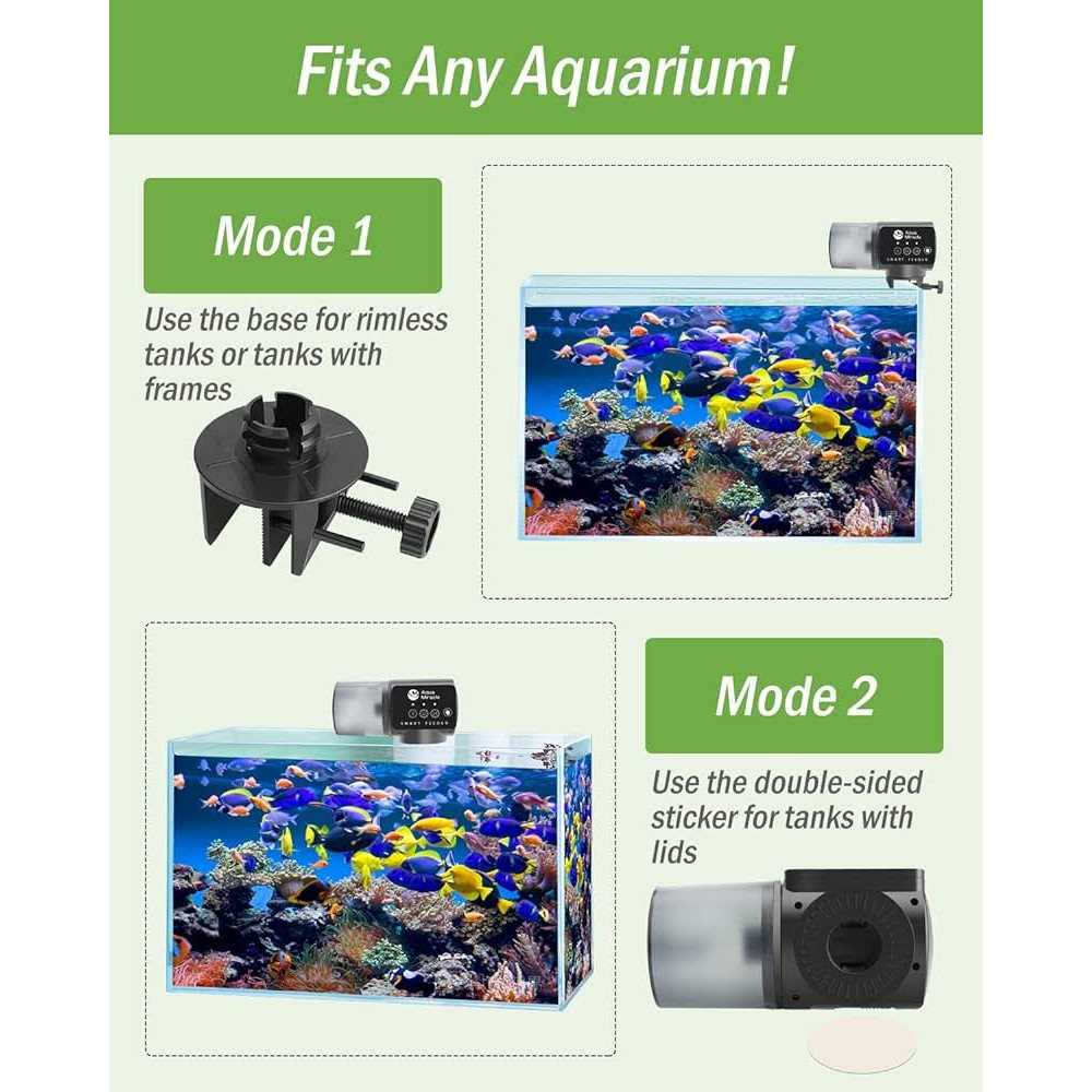Automatic Fish Feeder with Timer J338
