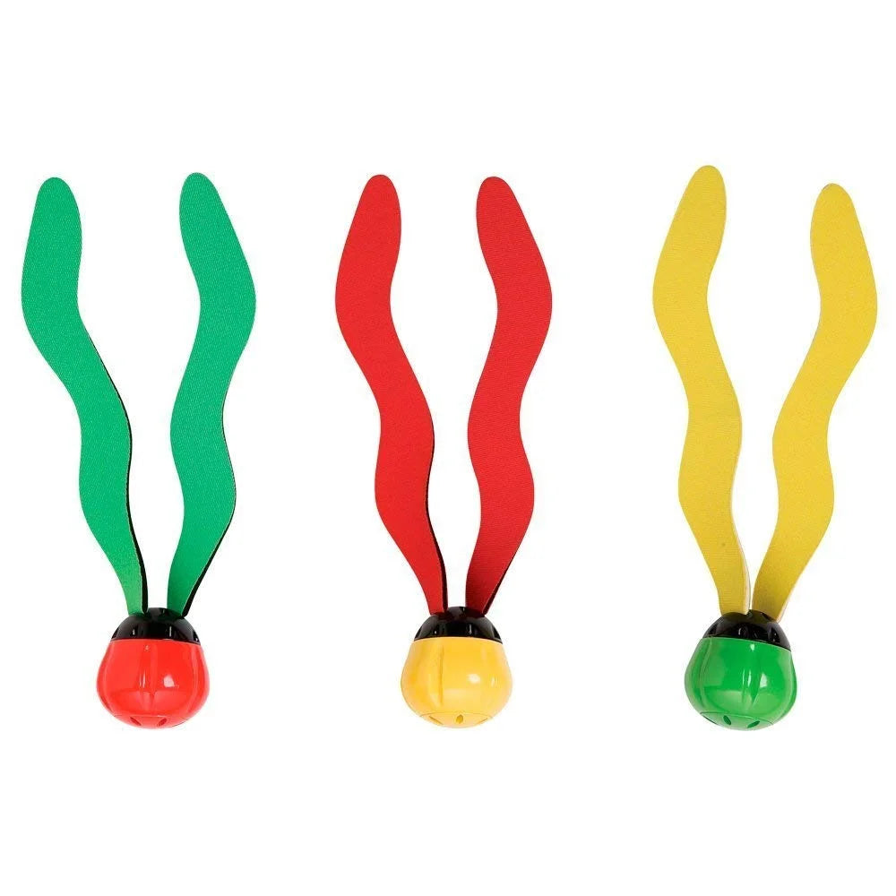Underwater Pool Diving Toys Set of 3 with Drawstring Bag N388