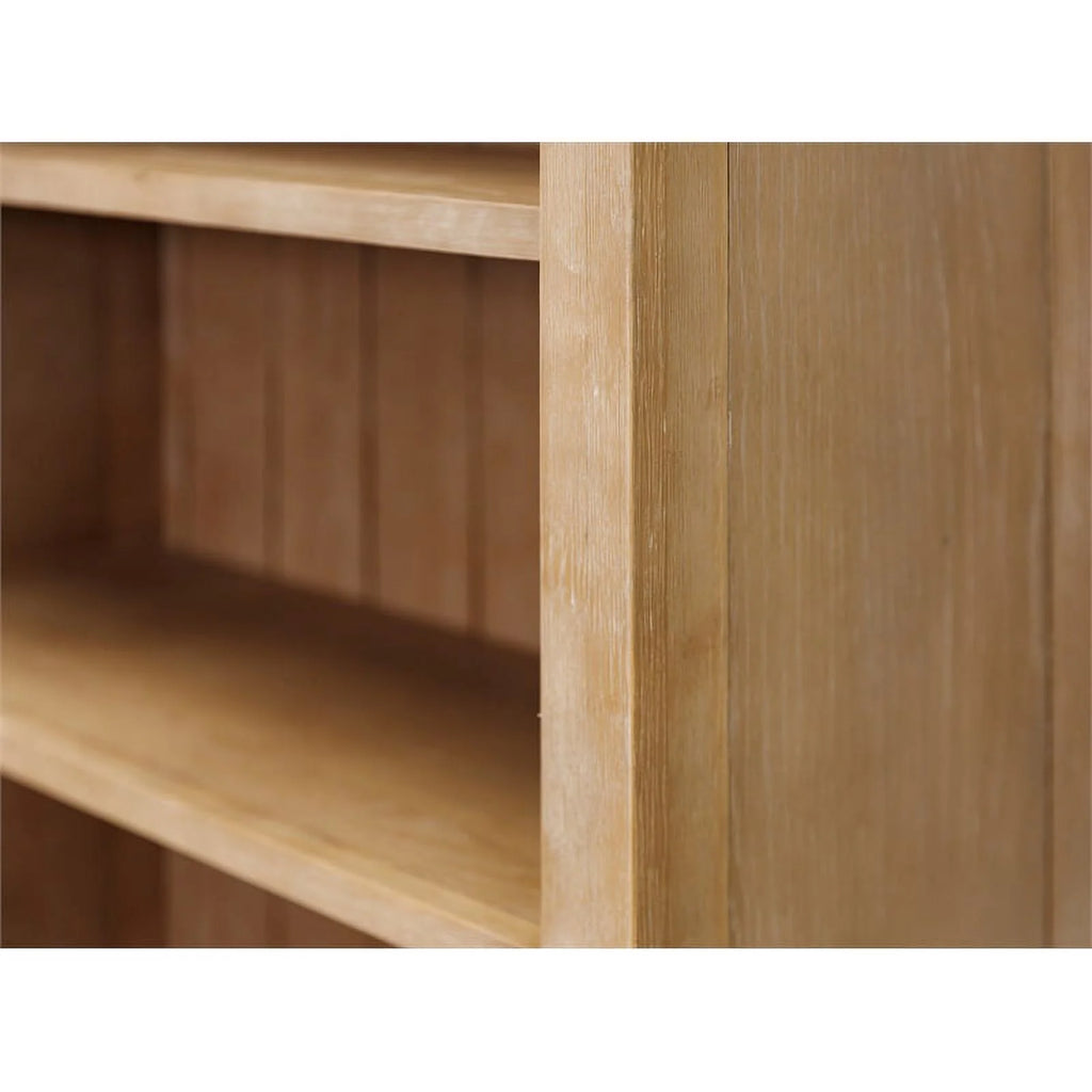 Light Brown Wood Bookcase X538