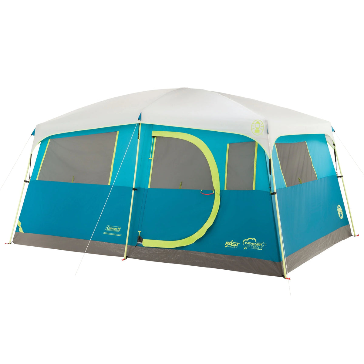 8-Person Light Blue Cabin Camping Tent S890