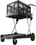 Collapsible Cart with Storage Crate (Red) I691