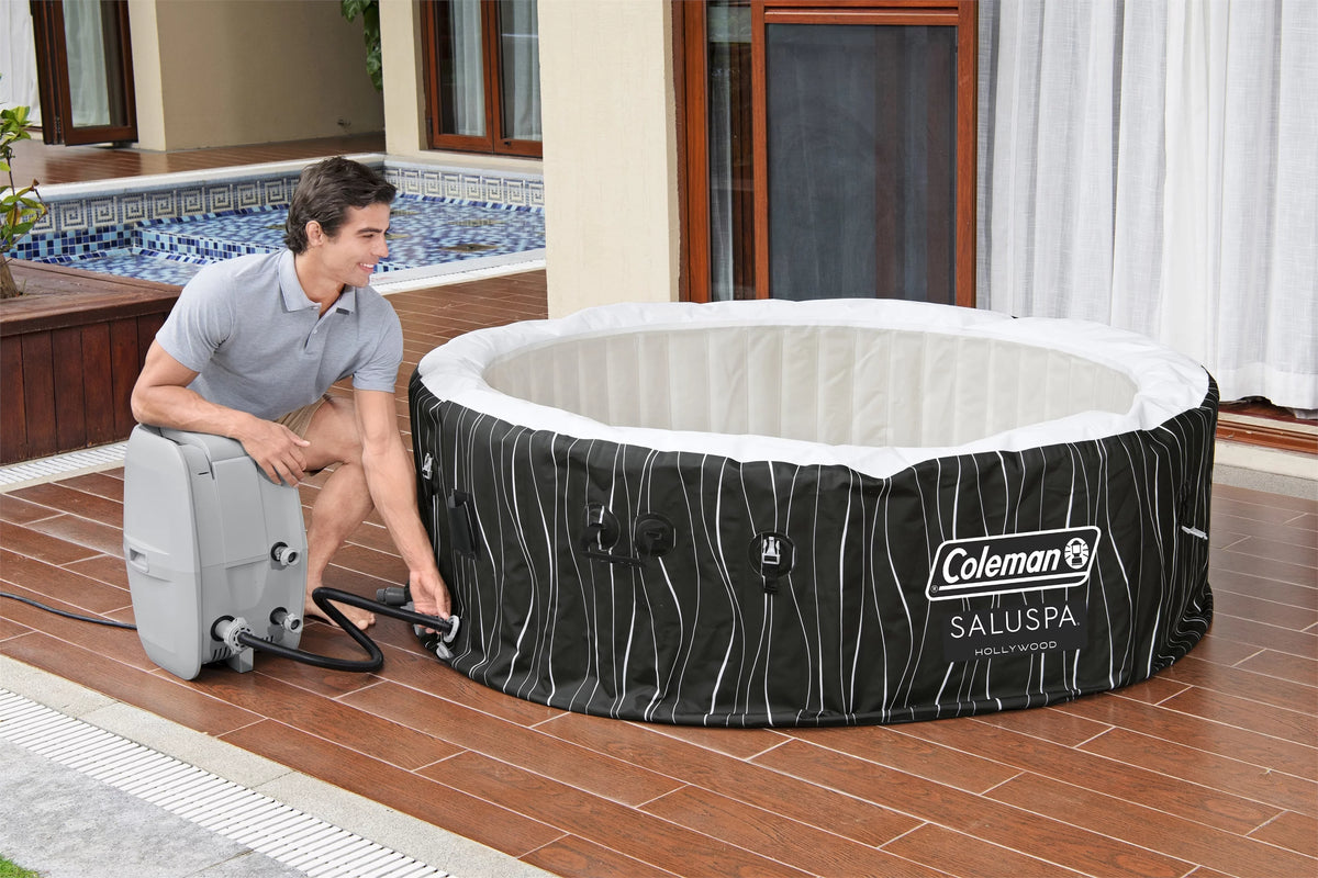 Inflatable Hot Tub with LED Lights Z739