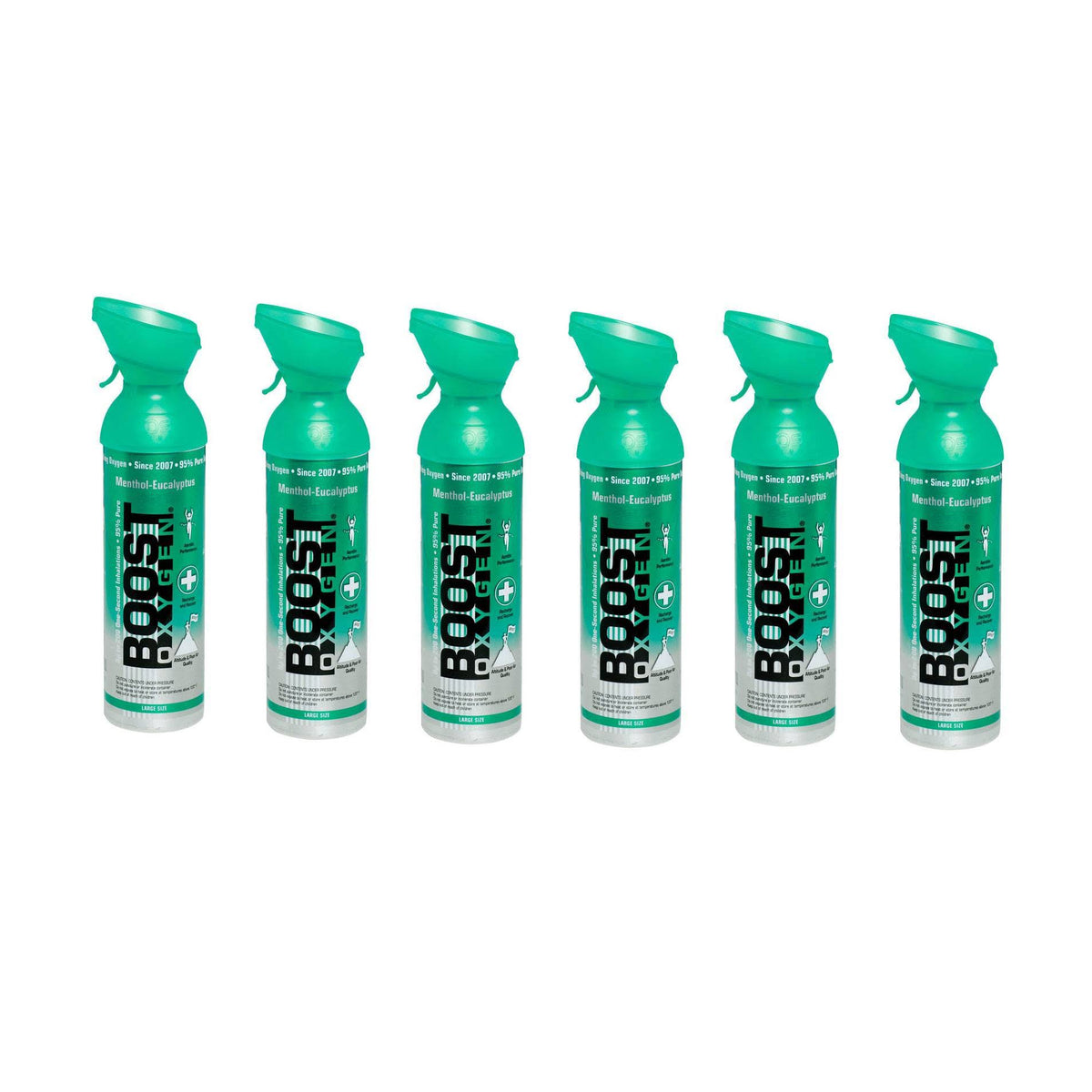 10 Liter Oxygen Canister Menthol Eucalyptus 6 Pack Z77362