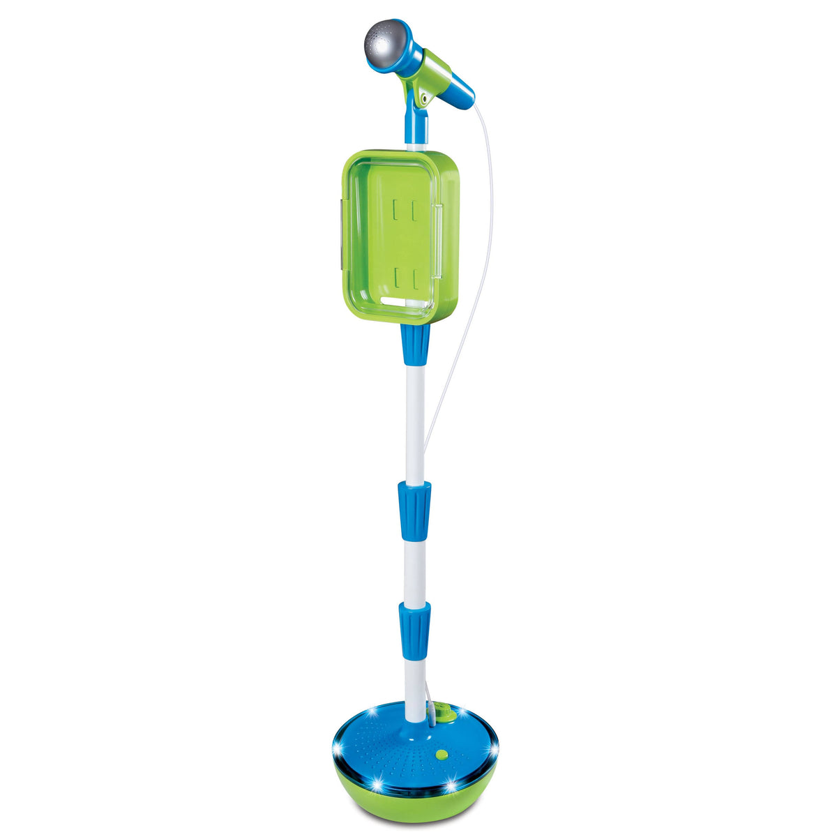 Light-Up Musical Microphone u0026 Stand J6902