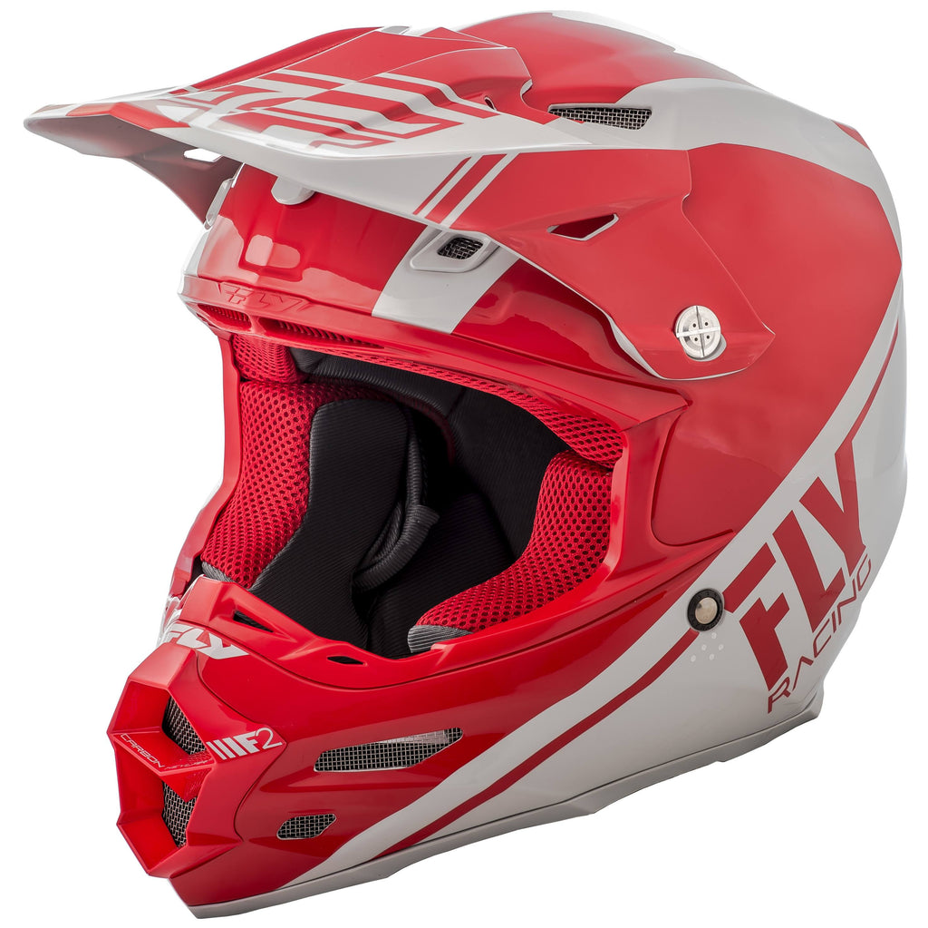 Red/Grey Carbon Helmet J8094
