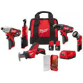 12V Cordless 5-Tool Combo Kit with 15-Piece Drill Bit Set T663