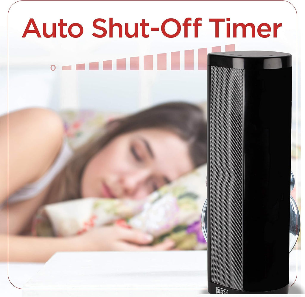 Tower Space Heater with Remote Control, 1500W, Pack of 2 H40117