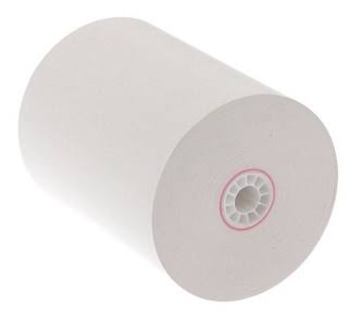 4 3/8 in x 310 ft Thermal Paper (24 rolls/case) White T40733