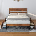 Queen Bed Frame with 4 Storage Drawers I988