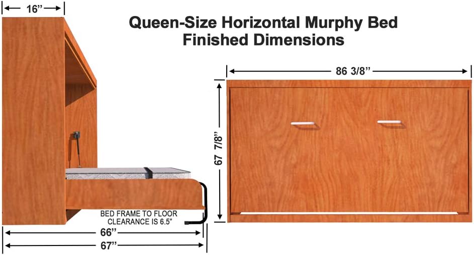 Queen Size Murphy Bed Hardware Kit N782003