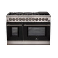 48 Inch Black Dual Fuel Range U337