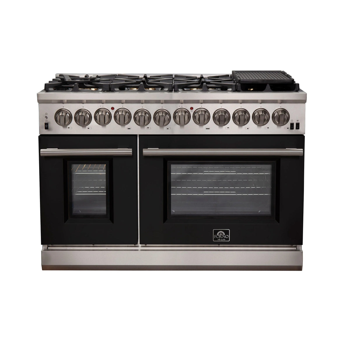 48 Inch Black Dual Fuel Range U337