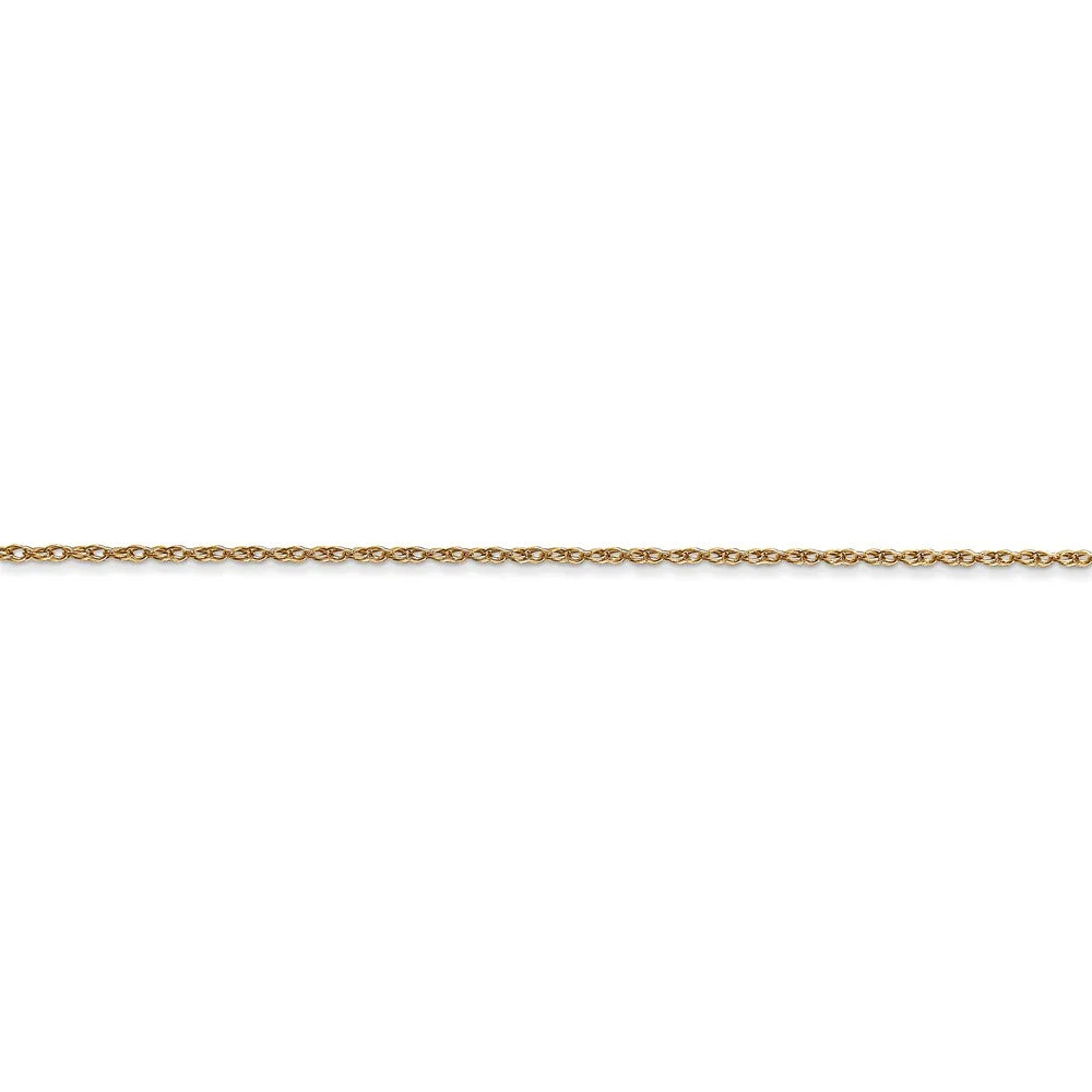 14kt Yellow Gold Cable Rope Chain 16 inch P386