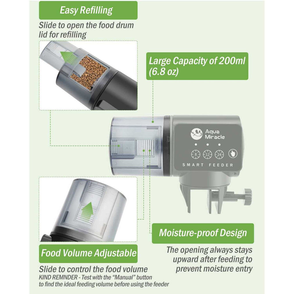 Automatic Fish Feeder with Timer J338