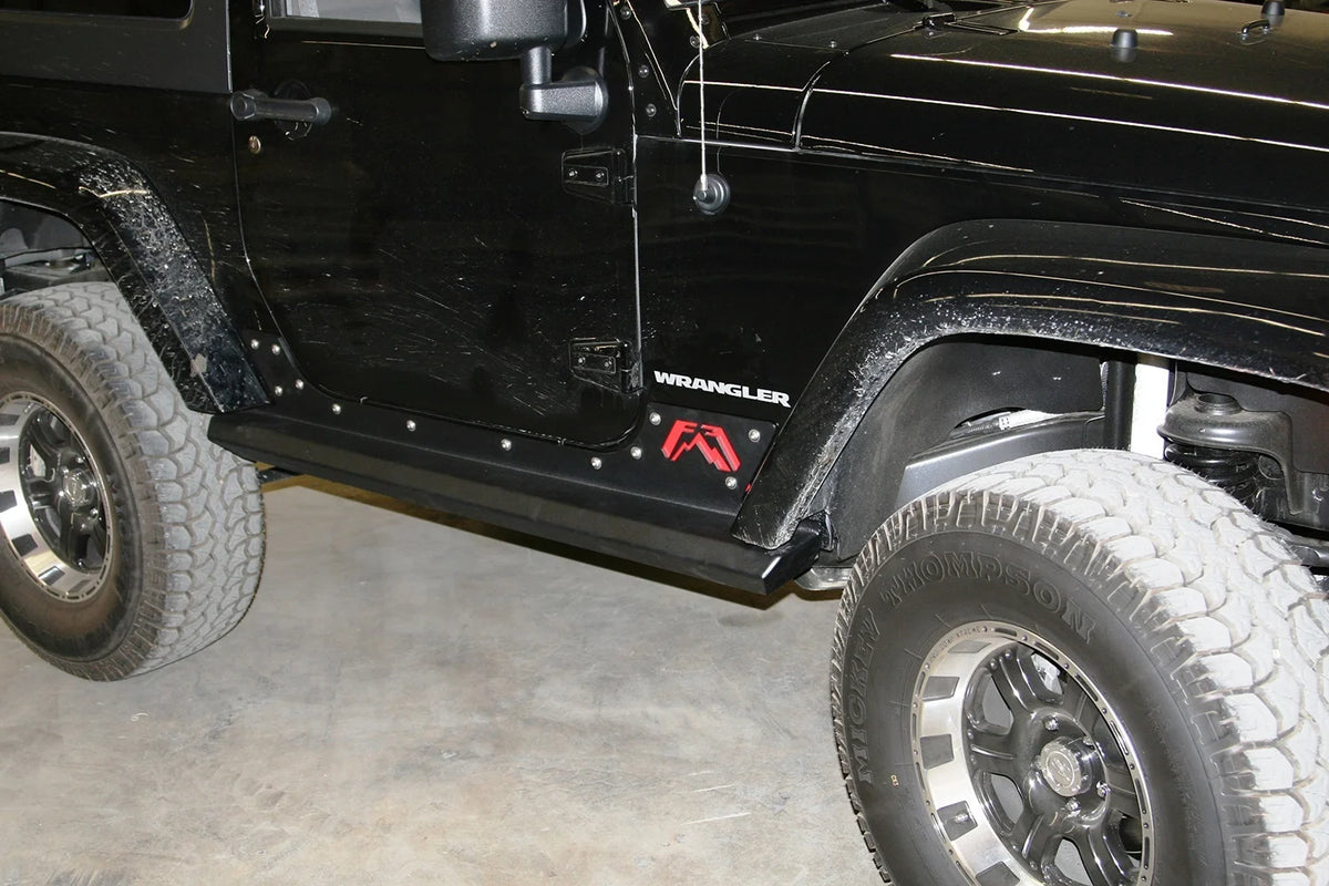 Rock Sliders Bare Steel Z198