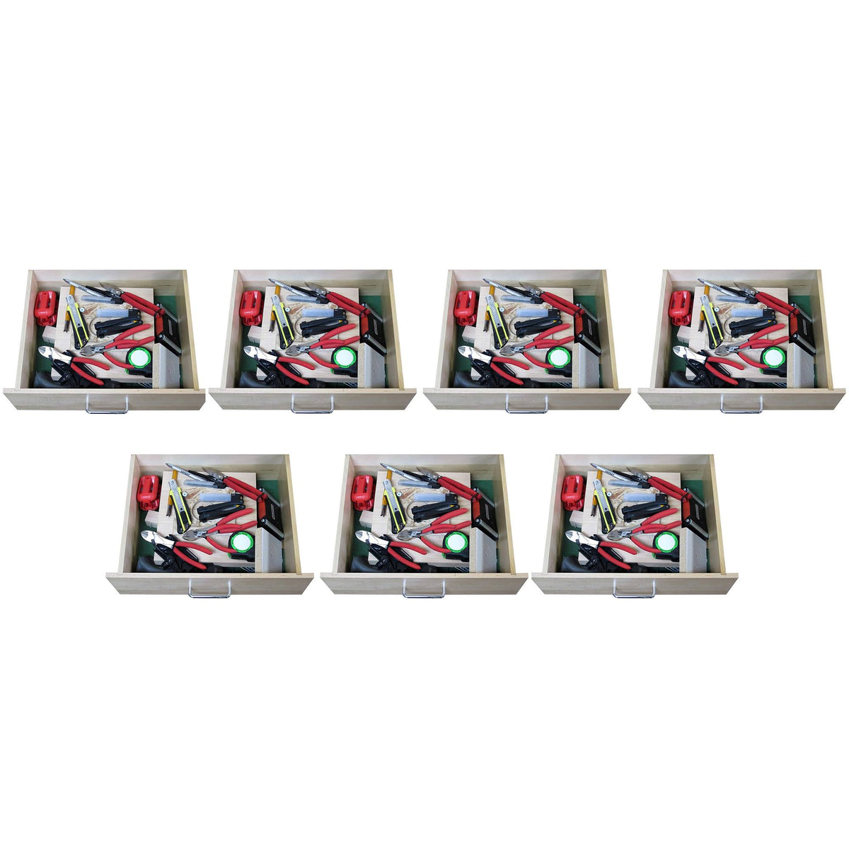 Black 30mm Foam Sheet Tool Drawer Organizer (7 Pack) H508