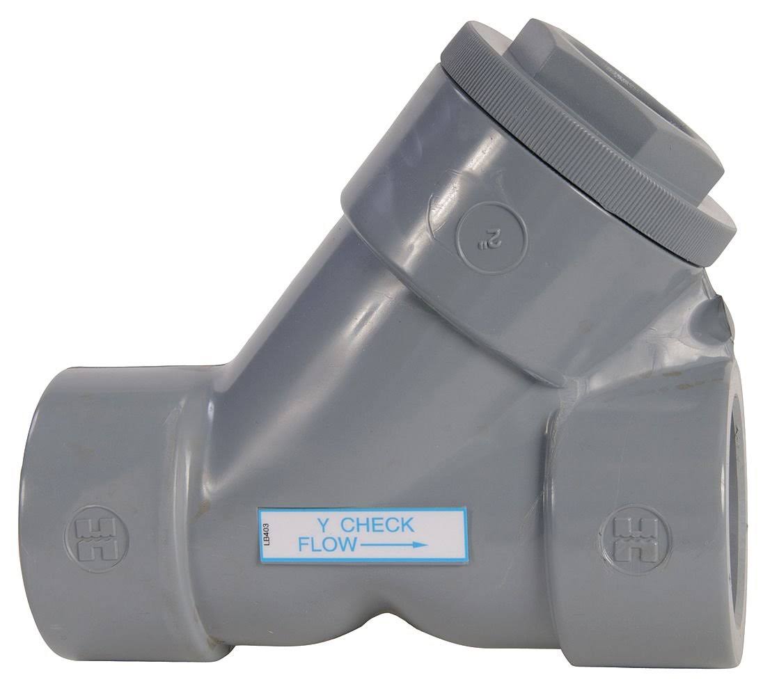 2x22 Threaded CPVC Y Check Valve Q9077