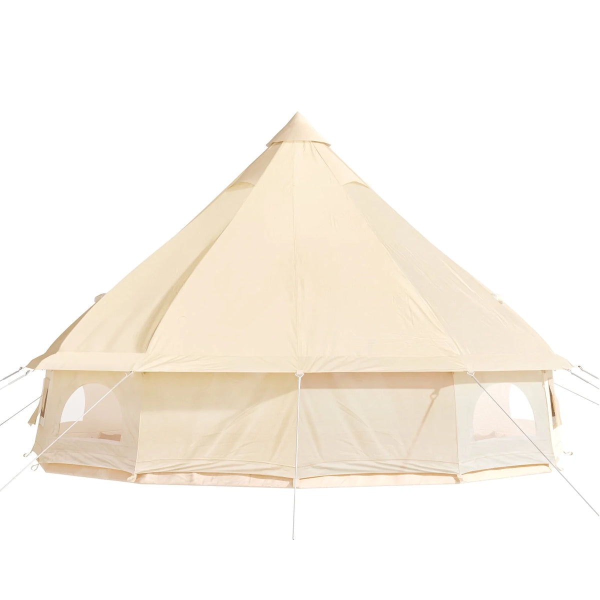 Canvas Bell Tent with Stove Jacket Waterproof 4 Seasons K411564