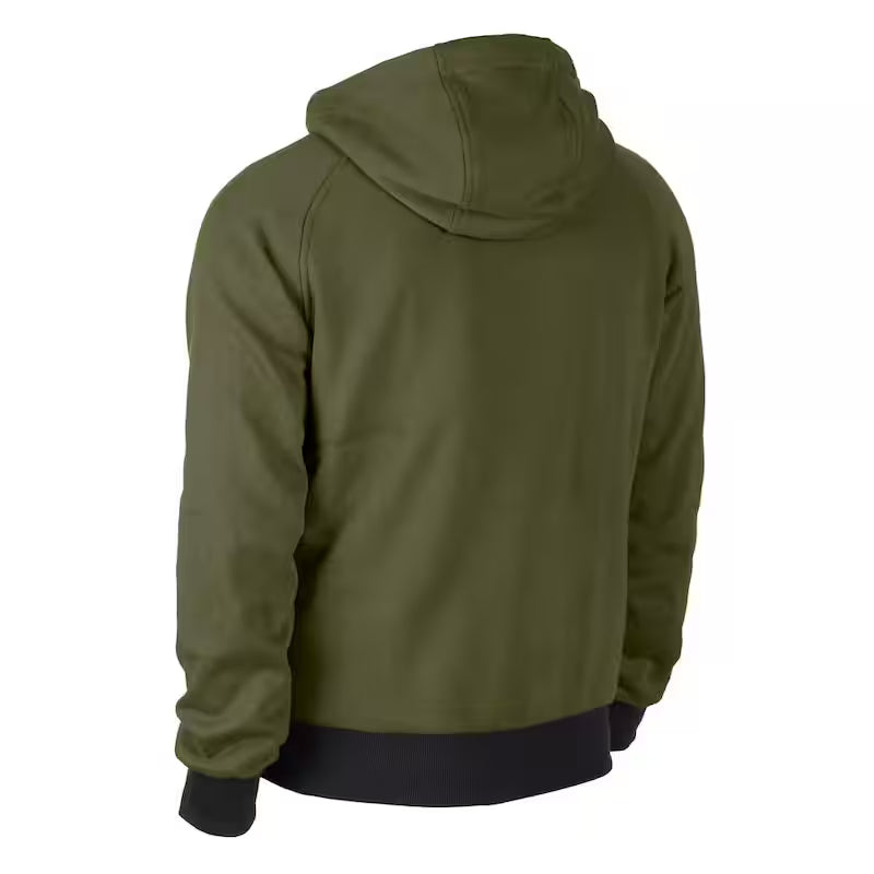 Men's Large Green Heated Jacket Hoodie Z74866