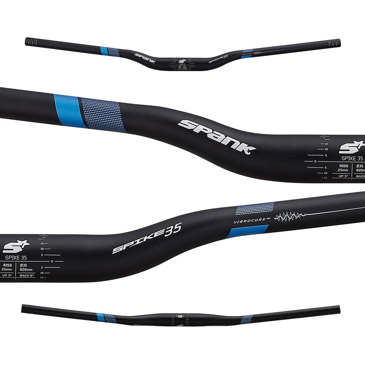 Black 35mm Clamp Handlebar S515