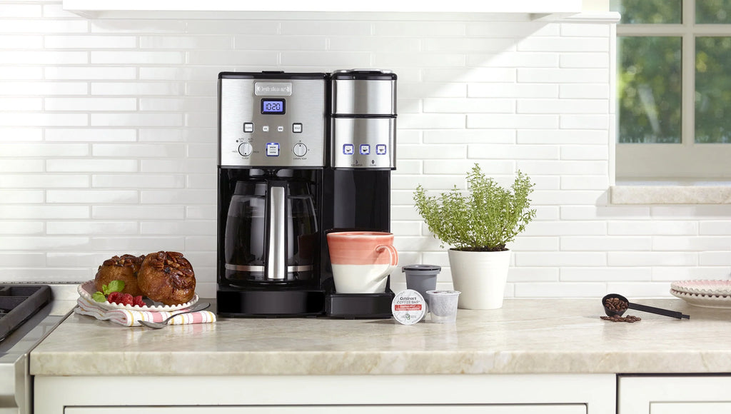 12 Cup Coffeemaker and Single-Serve Brewer S8106