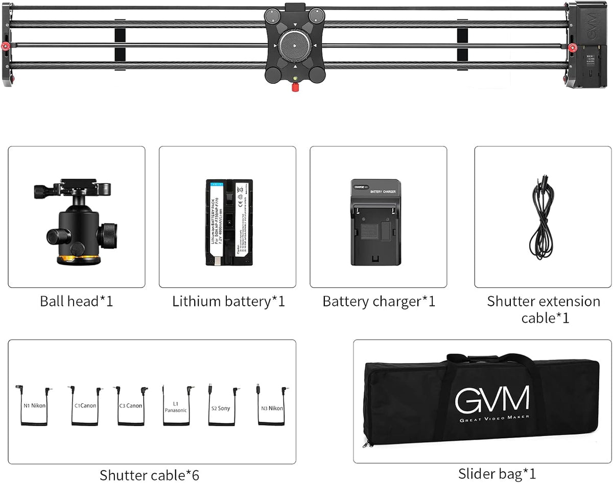 Motorized Camera Slider with APP Control S83365