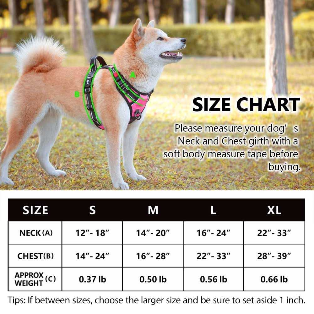 No Pull Reflective Dog Harness Q66638