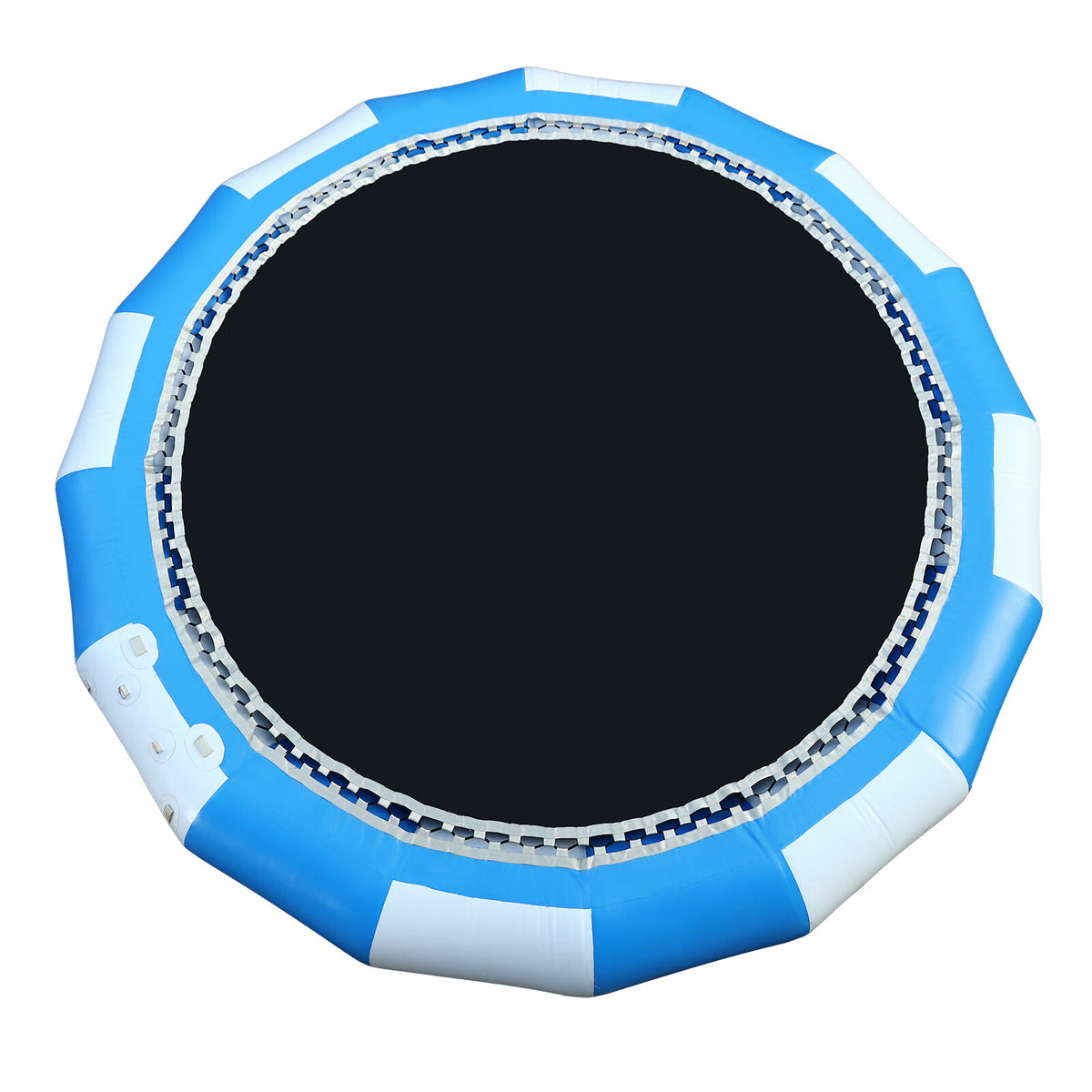 Inflatable Water Trampoline, 5M Round Floating Bouncer S642656