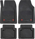Silver 5-Piece Heavy-Duty Automotive Floor Mat V51526