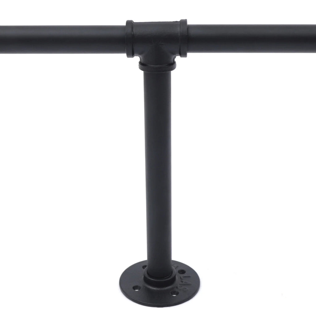 Black Wall Mounted Clothes Rack J53648