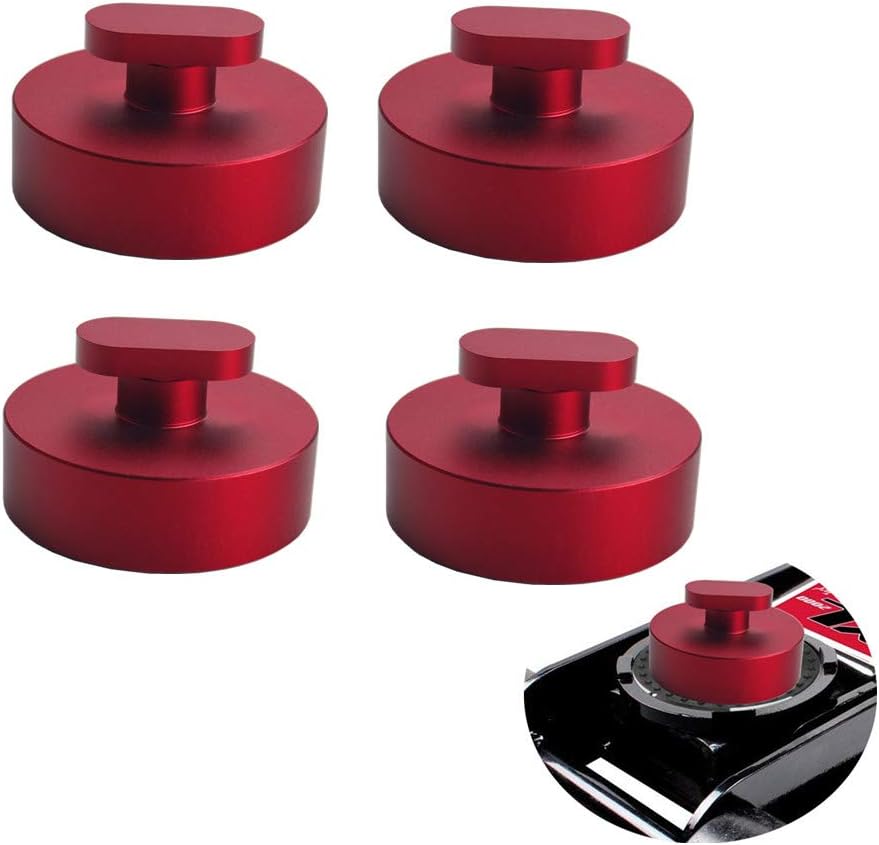 Billet Aluminum Jack Pad Blue Pack of 2 Z7567