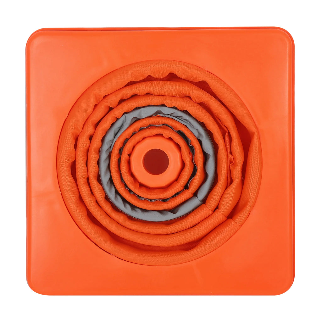 Collapsible Reflective Emergency Safety Cone 3 Pack Plastic S3364