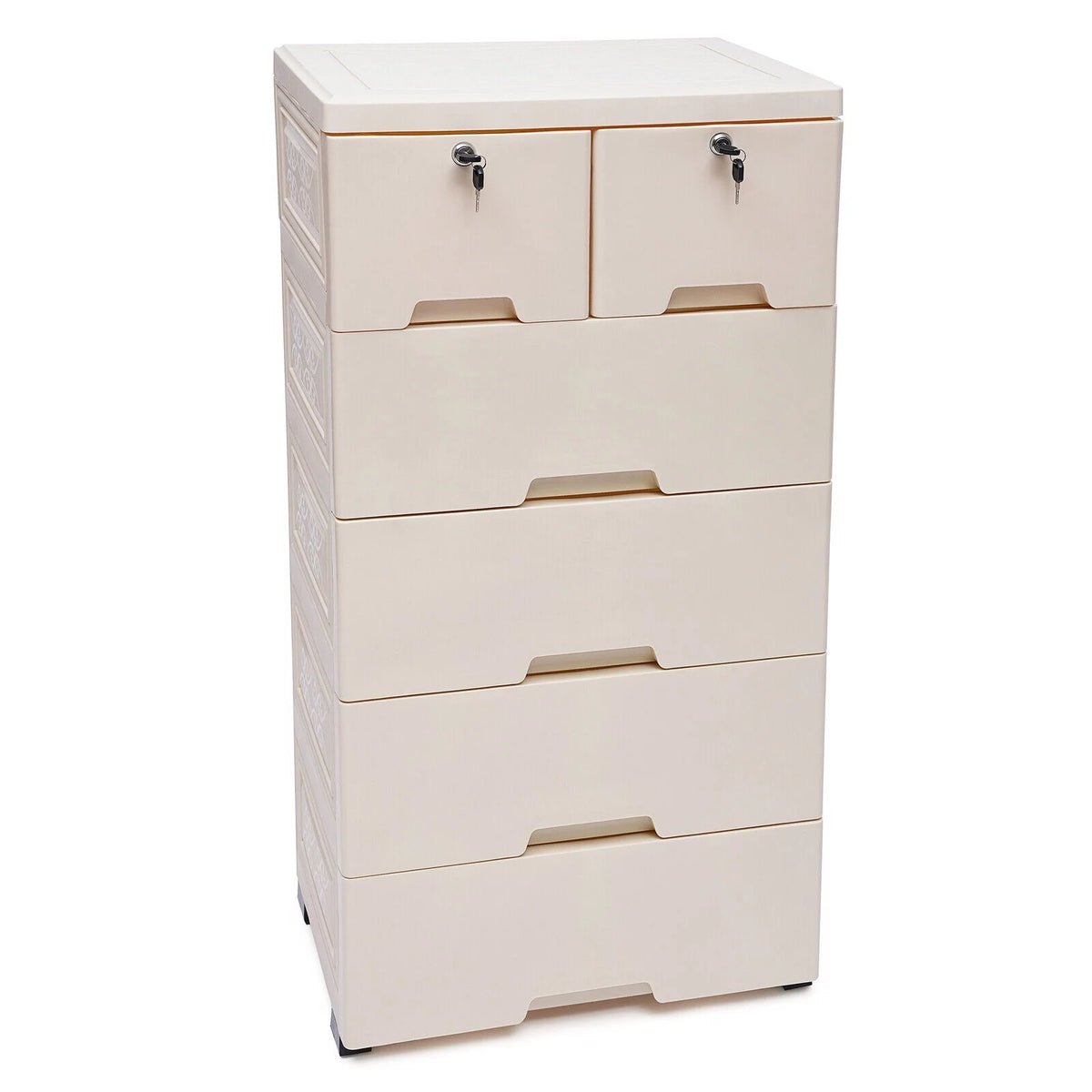 Lockable 6 Drawers Storage Cabinet G9179