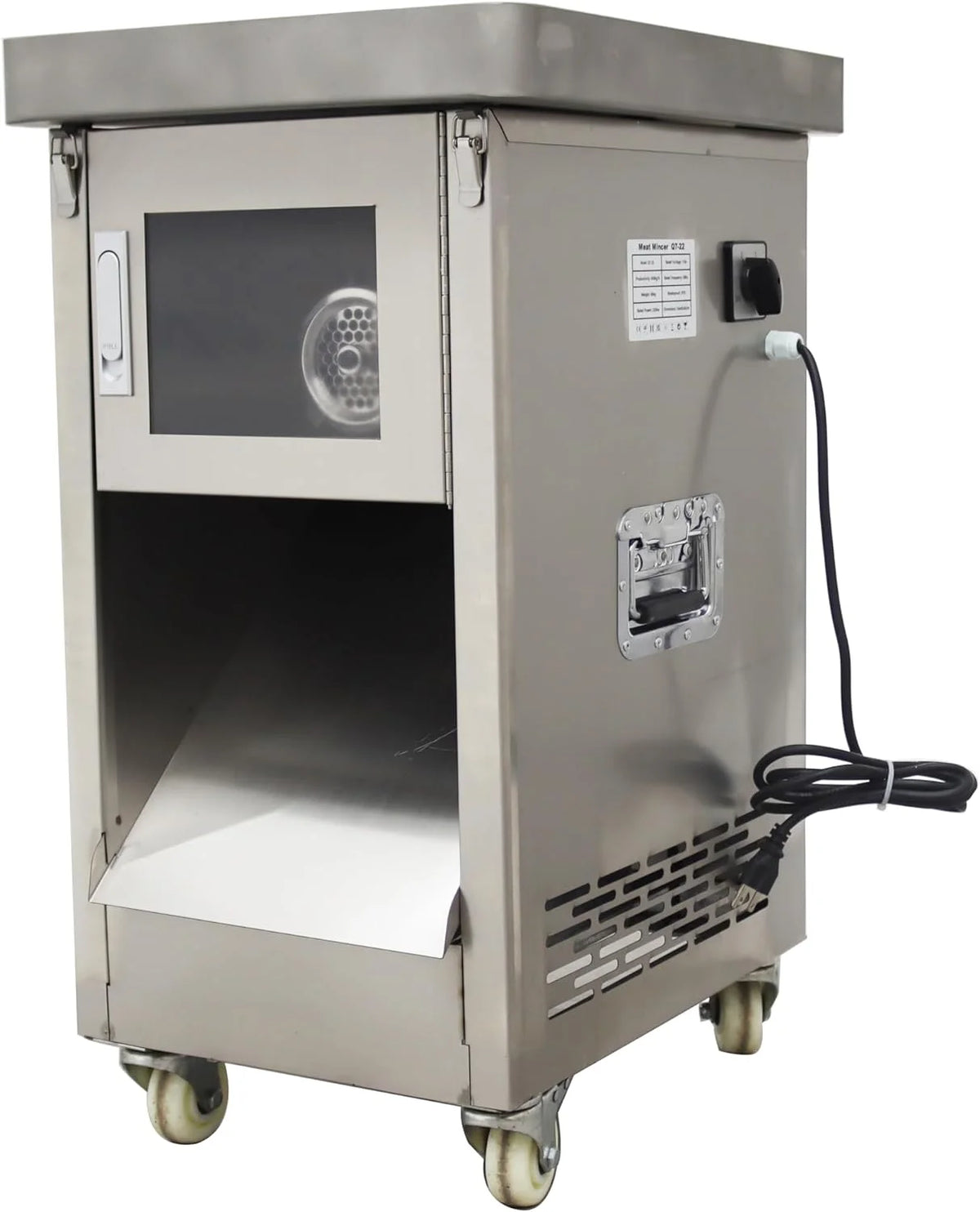 8MM Stainless Steel Electric Meat Grinder 300KG/H 110V K8512