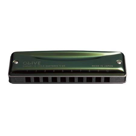 Olive-Eb Harmonica B104
