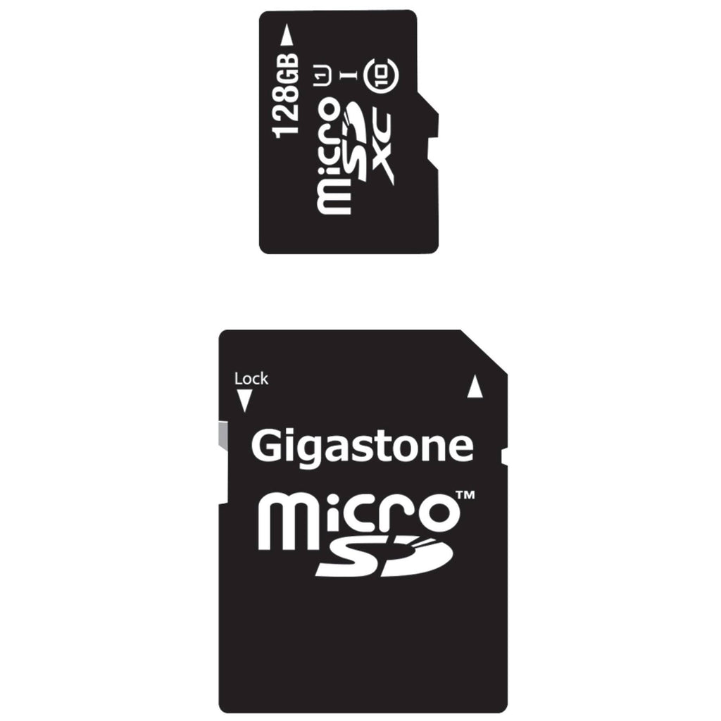 128GB microSDHC Card with SD Adapter J652720