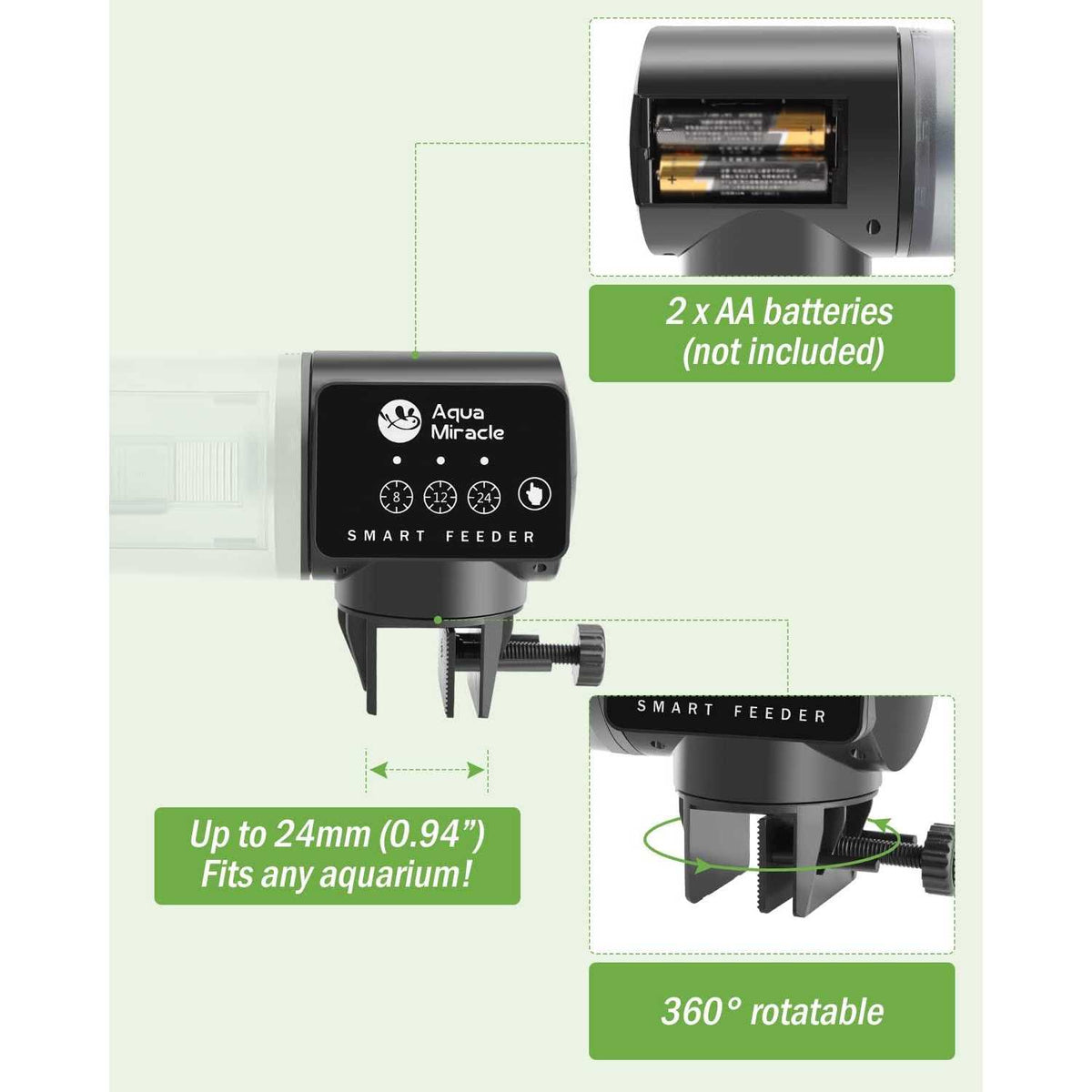 Automatic Fish Feeder with Timer J338